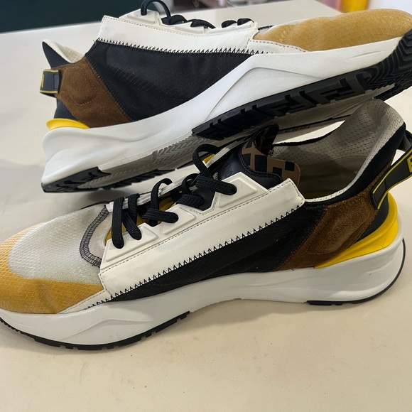 Fendi Flow Sneakers size 12uk/46eur/13us - Picture 11 of 12